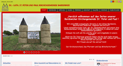 Desktop Screenshot of kirche-bardowick.de
